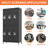 72"H Metal Locker for Employees – Heavy Duty Steel Storage Cabinet with Ventilated Doors for School Gym Garage Office (6 Door)-125400415-109715388
