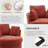 40" W Dahlonega Slipcovered Swivel Barrel Chair-560805778-635921149