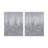 Heavily Embellished 2Piece Canvas Wall Art Set