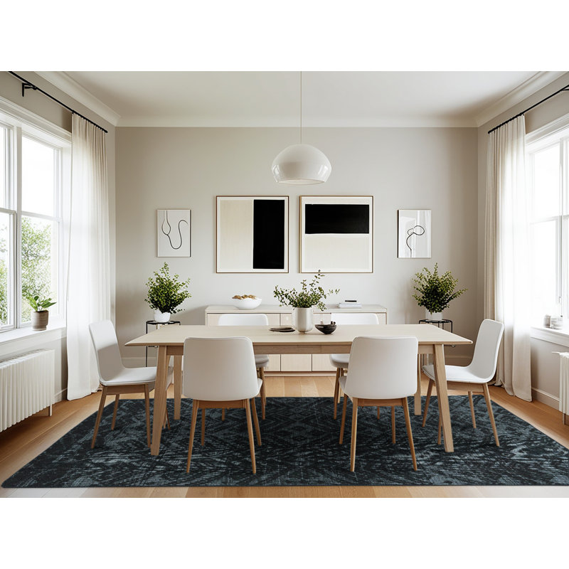 Ackworth Abstract Indoor Rug, Rectangle 7' x 10'