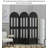 French Antique Solid Wood Hollow Folding Screen
