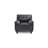 Moran Faux Leather Armchair-207826074