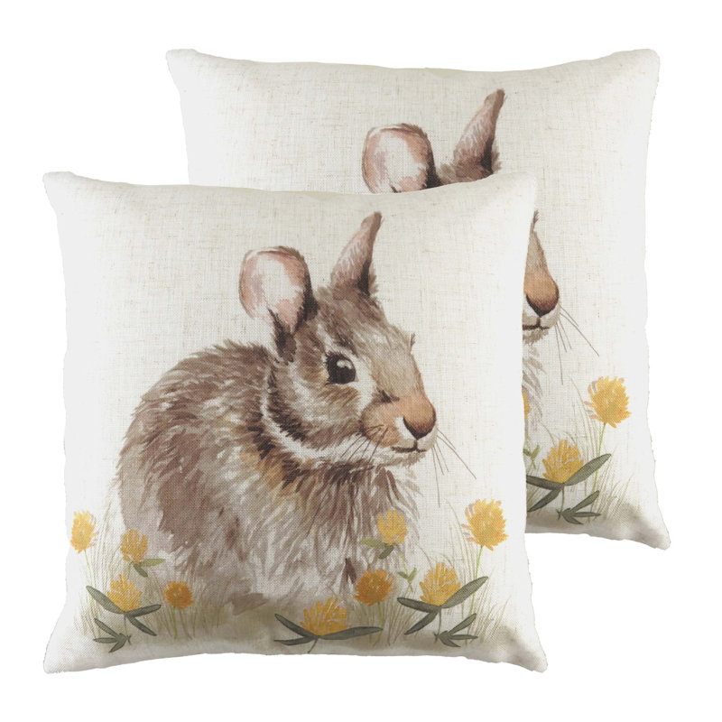 Square Throw Cushion, Polyester/Polyfill