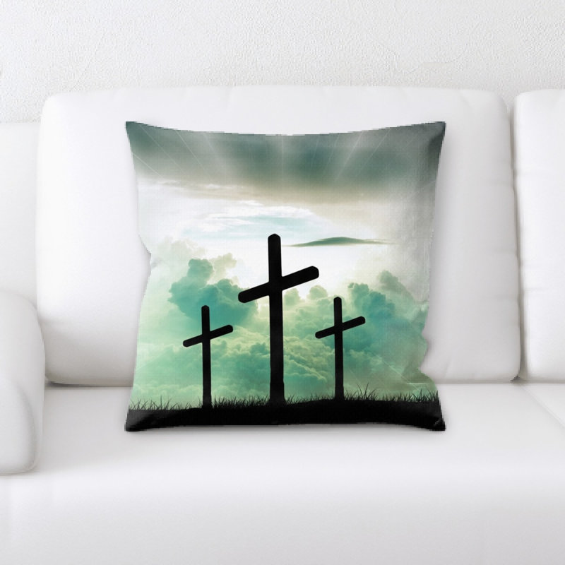 Microsuede Throw Pillow