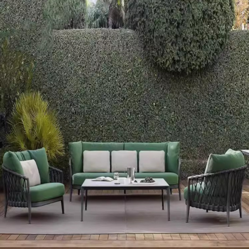 Ensemble de canapé d'extérieur simple et confortable Maurya