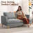 Yanelys Upholstered 56.55'' Loveseat-39129527