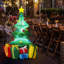 Arbre de Noël gonflable avec boîtes-cadeaux, décoration d'extérieur pour arbre de Noël gonflable à DEL