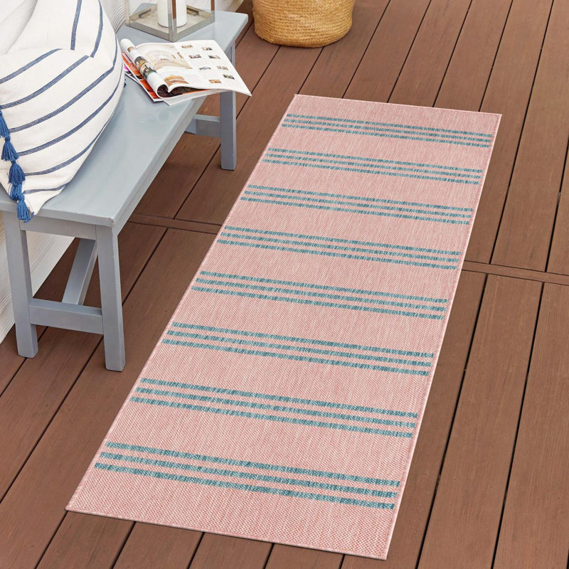 Jill Zarin Anguilla Indoor/Outdoor Rug, Runner 2' x 8'