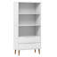 Dowe Solid Wood Bookcase-51369128-51369126