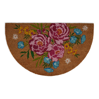 Gaul Non-Slip Floral Indoor / Outdoor Doormat