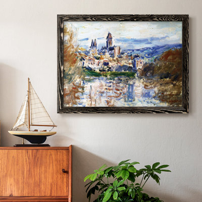 The Village Of Vetheuil, reproduction d'art sur toile