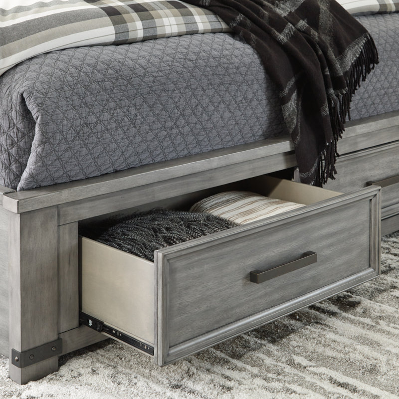 Charnesha Platform Storage Bed, King