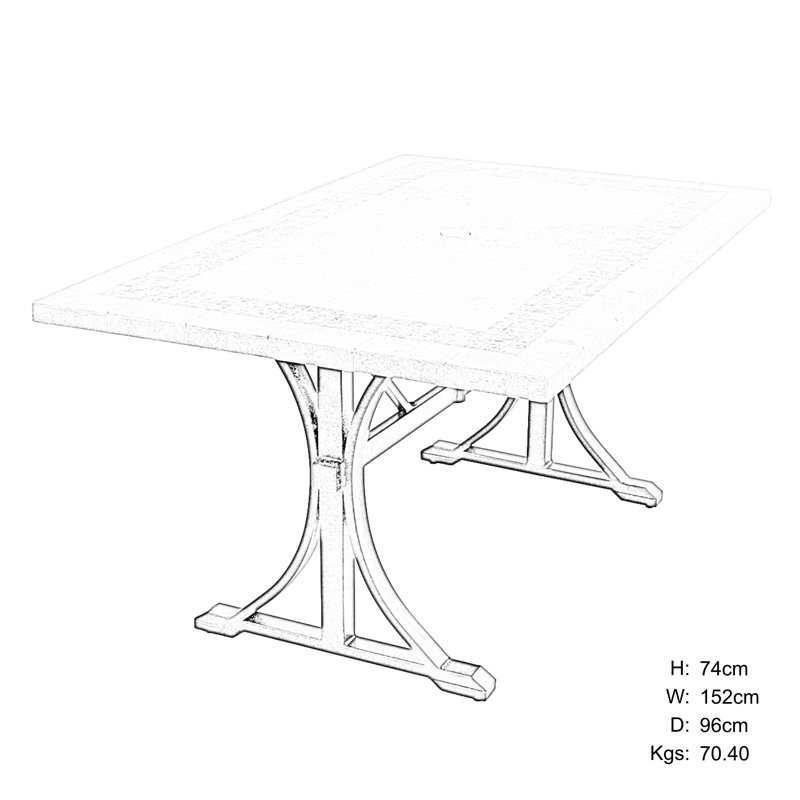 6 - Person Patio Dining Set with