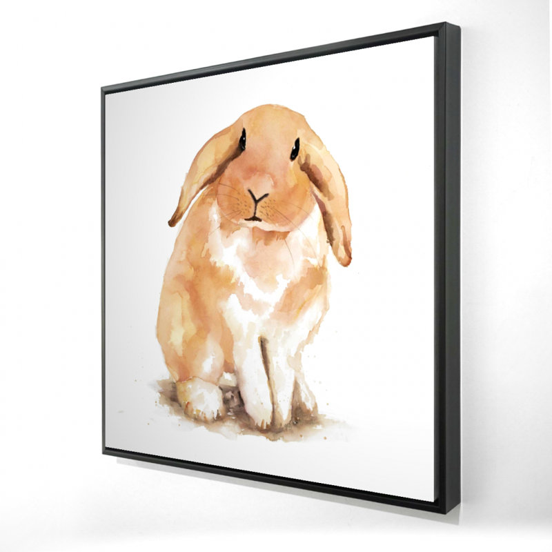 «Lop-rabbit» sur toile