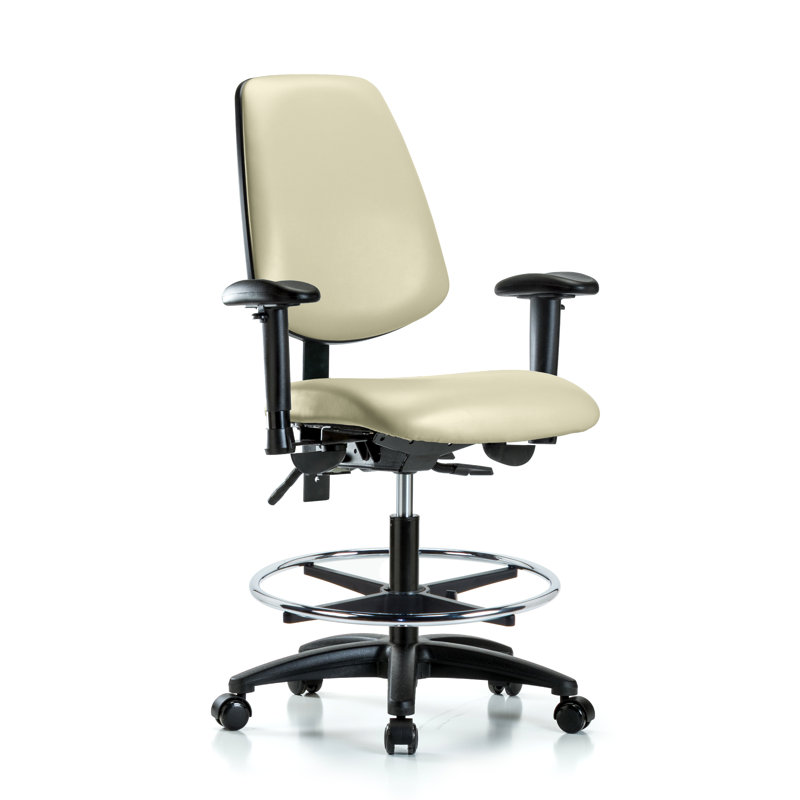Fauteuil de dessin ergonomique Iyanna, Adobe, Roulettes, Inclus
