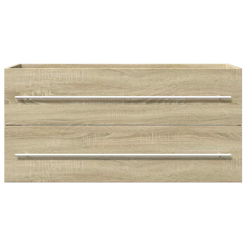 7-2 100cm Bathroom Vanity Base Only, Sonoma oak