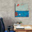 «Blue Bound» par Erin Ashley, estampe numérique sur toile-483515017