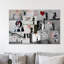 « red collage », reproduction d’impression sur toile tendue-27834879