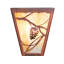 3 - Light Flush Mounted Sconce