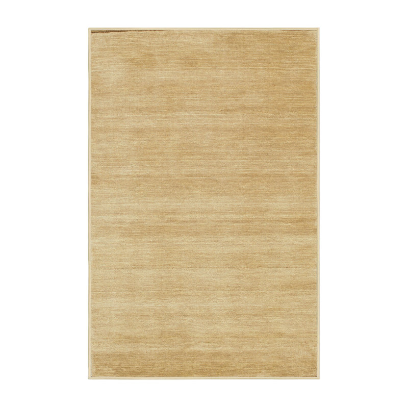 Surface beige contemporaine tapis, Rectangle 5 pi x 7 pi