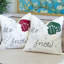 Coussin Let It Snow Christmas - coussin carré en coton 20 po x 20 po-2036334679