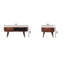 Table basse simple en bois massif Hufnagel