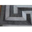 Area Cowhide Geometric Area Rug in Gray-541935780