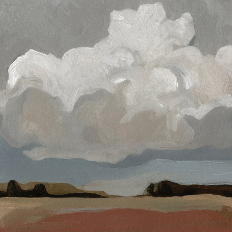 «Cloud Formation I» par - Impression sur toile tendue, H 12 po x l 12 po x P 1,25 po