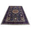 Tapis bleu marine de haute qualité noué à la main-121170325