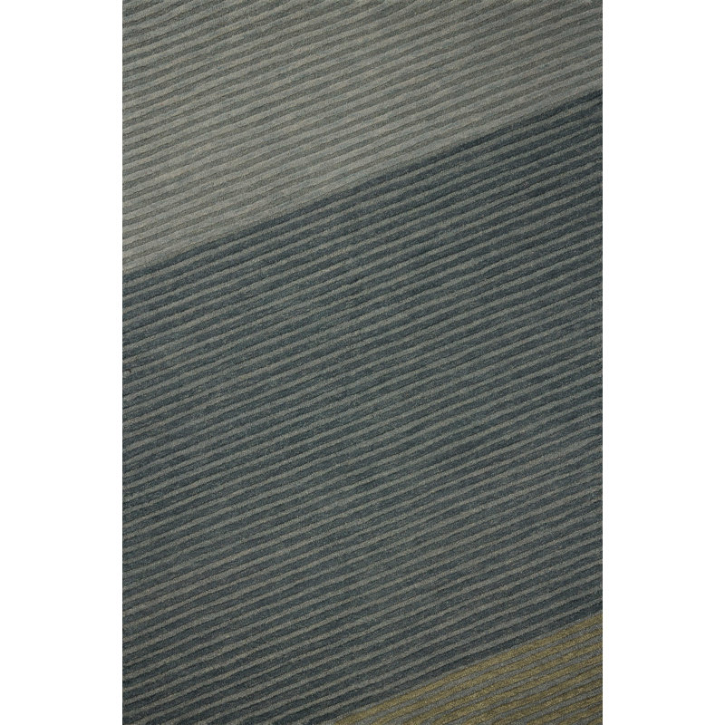 Brigette Romanek Madi Denim / Multi Area Rug, Rectangle 5' x 7'6"