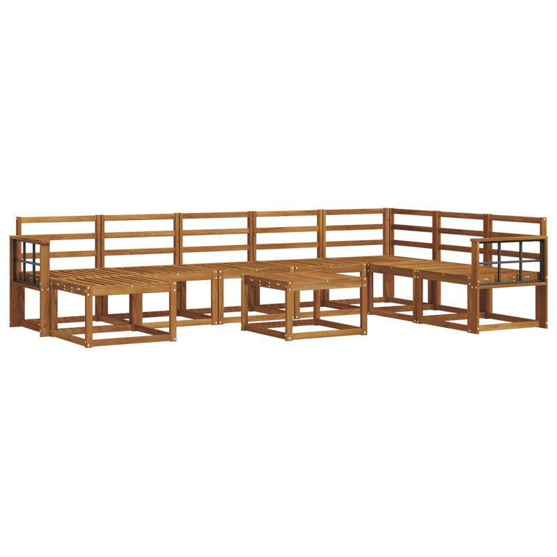 306cm Wide Patio Sectional Set