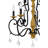 Tutku 5 - Light Dimmable Tiered Chandelier