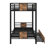 Adelyn Kids Twin XL Over Twin XL Bunk Bed with Drawers-1194045564