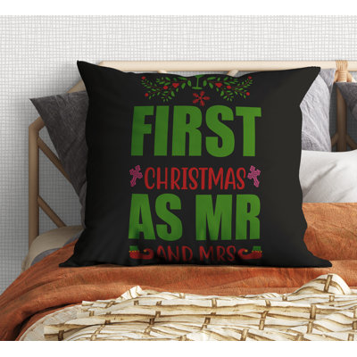 Outdoor Reversible Throw Pillow