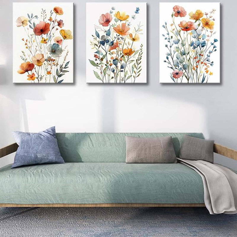 3 Piece Wrapped Canvas Print