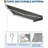 12'x10' Retractable Awning, Waterproof Patio Awning, Sun Shade Awning with Manual Crank Handle, Aluminum Frame, 280 g/㎡ Polyester Fabric, for Deck, Porch, Balcony-125002653