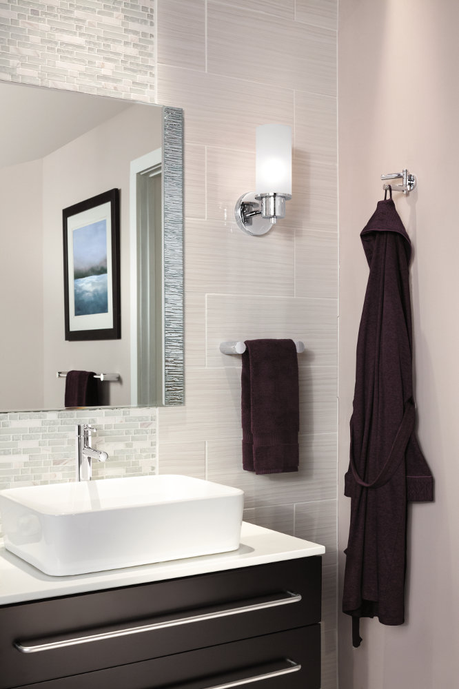 Align 9" Hand Towel Bar, Chrome