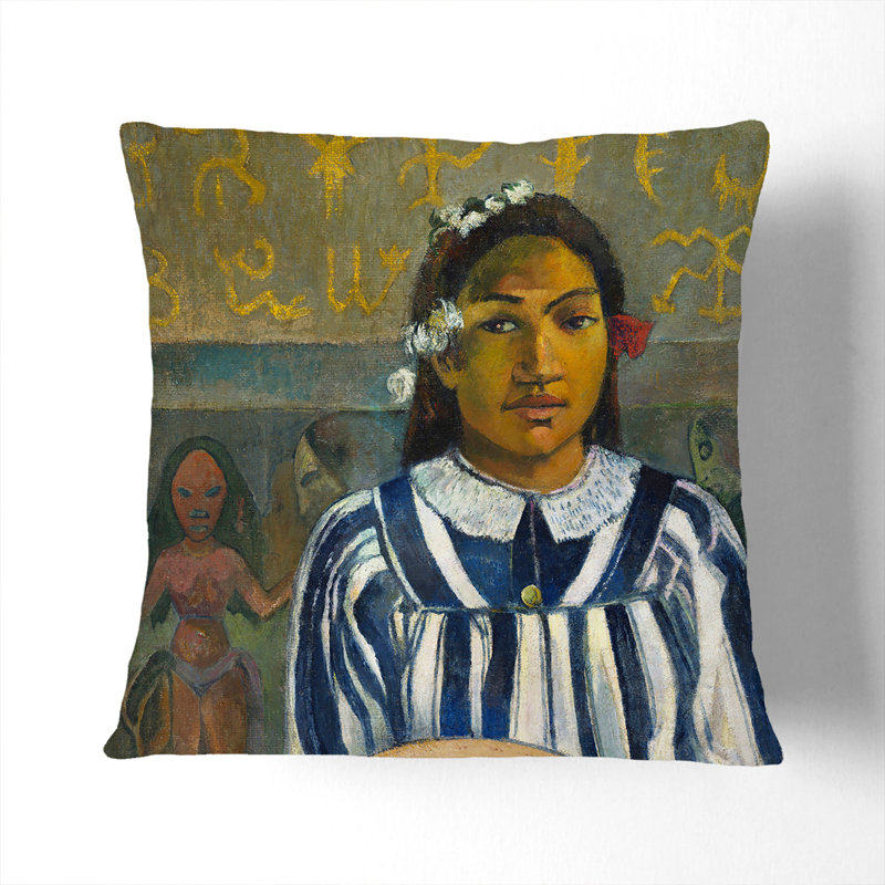 Square Cushion, 40cm H x 40cm W x 15cm D, Stone