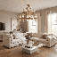  Lustre 8 lumières en laiton chaud Biltmore-1976788041-1976788084-1976788085