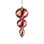 Waterford Holiday Heirlooms Triple Spire Ornament