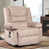 Similicuir beige est en rupture de stock