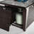 42Inch Rattan Fire Pit Table With Ceramic Tile Tabletop