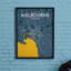 Melbourne City Map - No Frame Print-1798643818