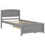 Lit plateforme simple avec deux tiroirs-500148884