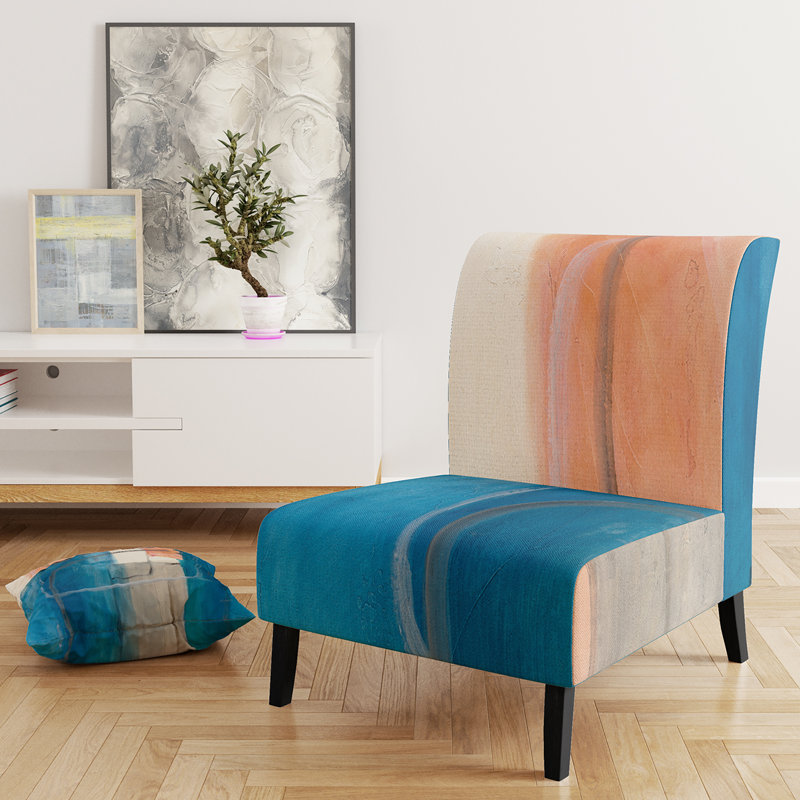 Fauteuil de chambre rembourré Mid-Century