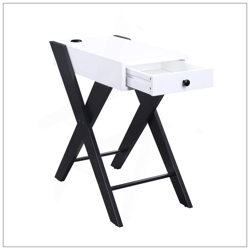 Versatile Side Table With USB Charging And Spacious Drawer For Convenience