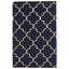 Tapis bleu marine Oharare