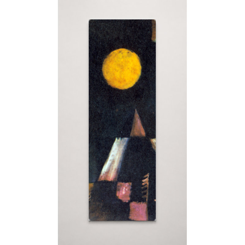 Pleine lune (1919) - art mural sur toile, L 20 po x H 60 po