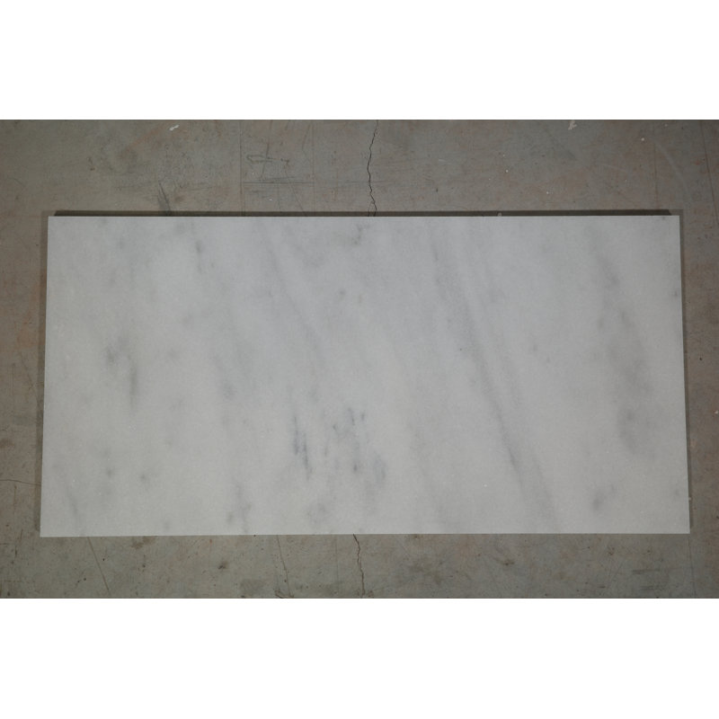 Carrelage en marbre Bianco Ibiza 12 x 24