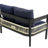 Ustyle Villa Garden Comfort - Iron Frame, - Leisure Rust-, With Cozy Back Cushions-1380838586